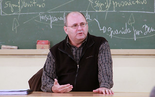 Pe. Ronaldo Zacharias assessorou o curso