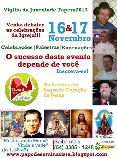 Cartaz Vigília da Juventude