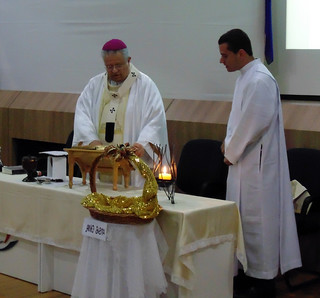 Dom Altieri presidiu a celebração.