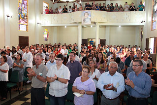 Familiares e amigos prestigiaram o momento.