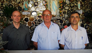 Frei André Audibert, Frei Jatir Scortegagna e Frei Arlindo Itacir Battistel