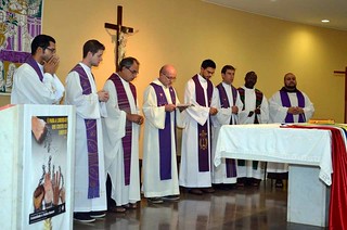 Pe. Diego Tonet representou a Arquidiocese de Passo Fundo