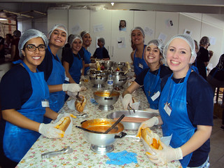 Trabalho é realizado com alegria