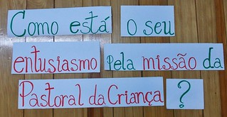 Pergunta motivou os participantes do encontro.