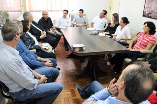 Reuniao ocorreu na Prefeitura Municipal de Tapejara. POR VICTORIA HOLZBACH